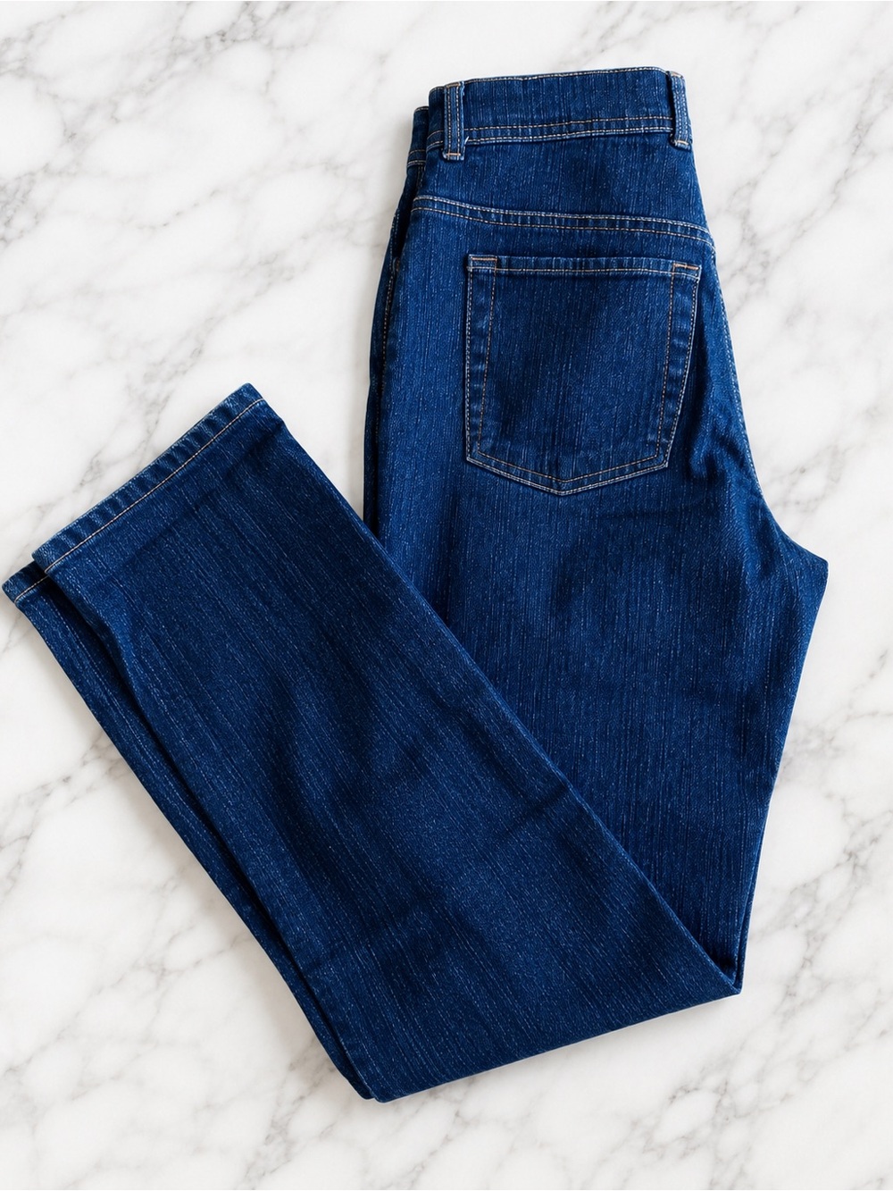 Gloria Vanderbilt Amanda Classic Straight Leg Jeans Dark Wash Size 4